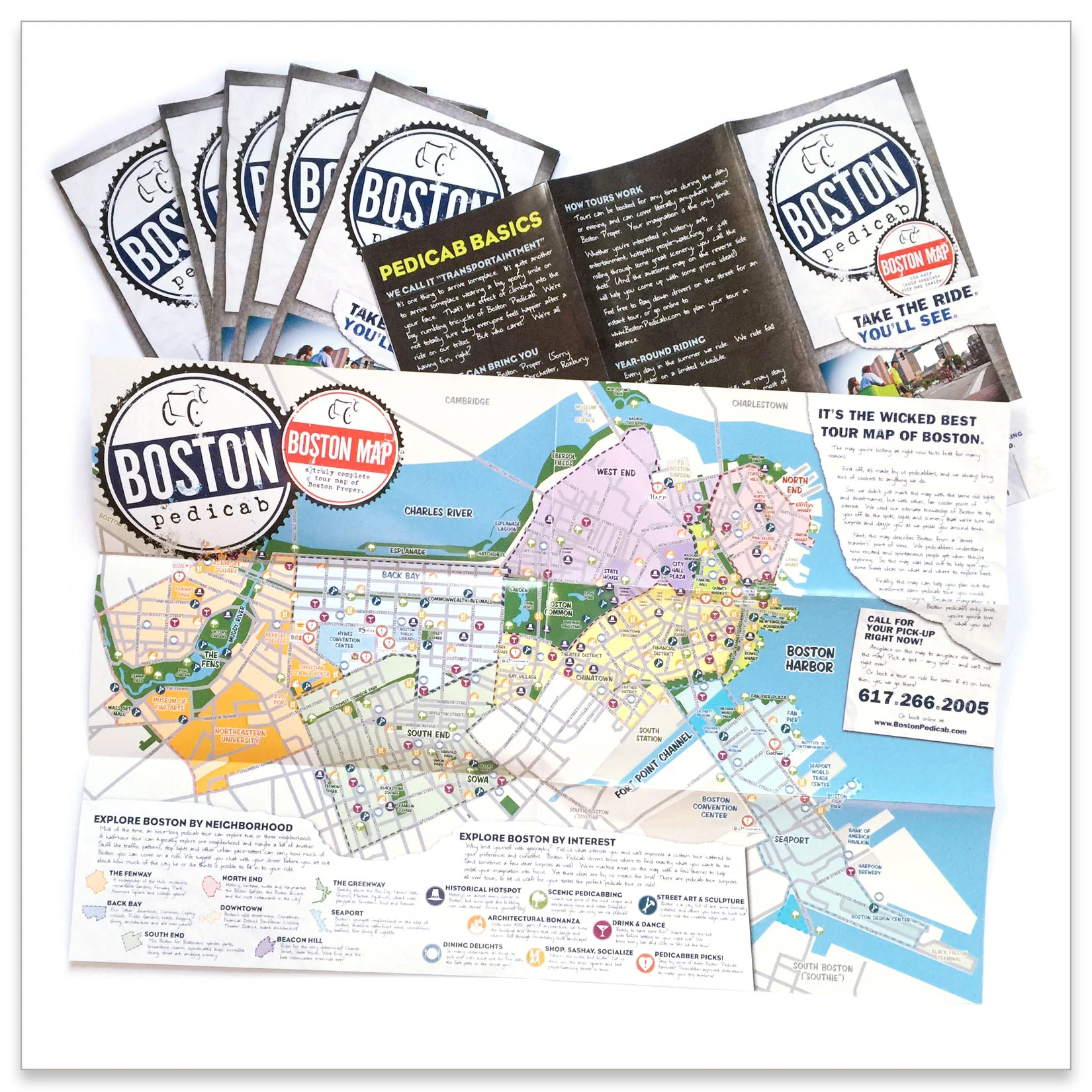 Tourist Map Brochure