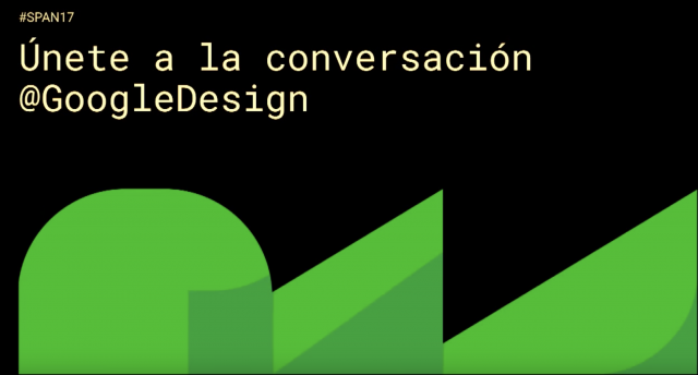 November 2017. SPAN México City was a Google Design event highlighting the best in today's interdisciplinary design practice, you can see my talk here.
