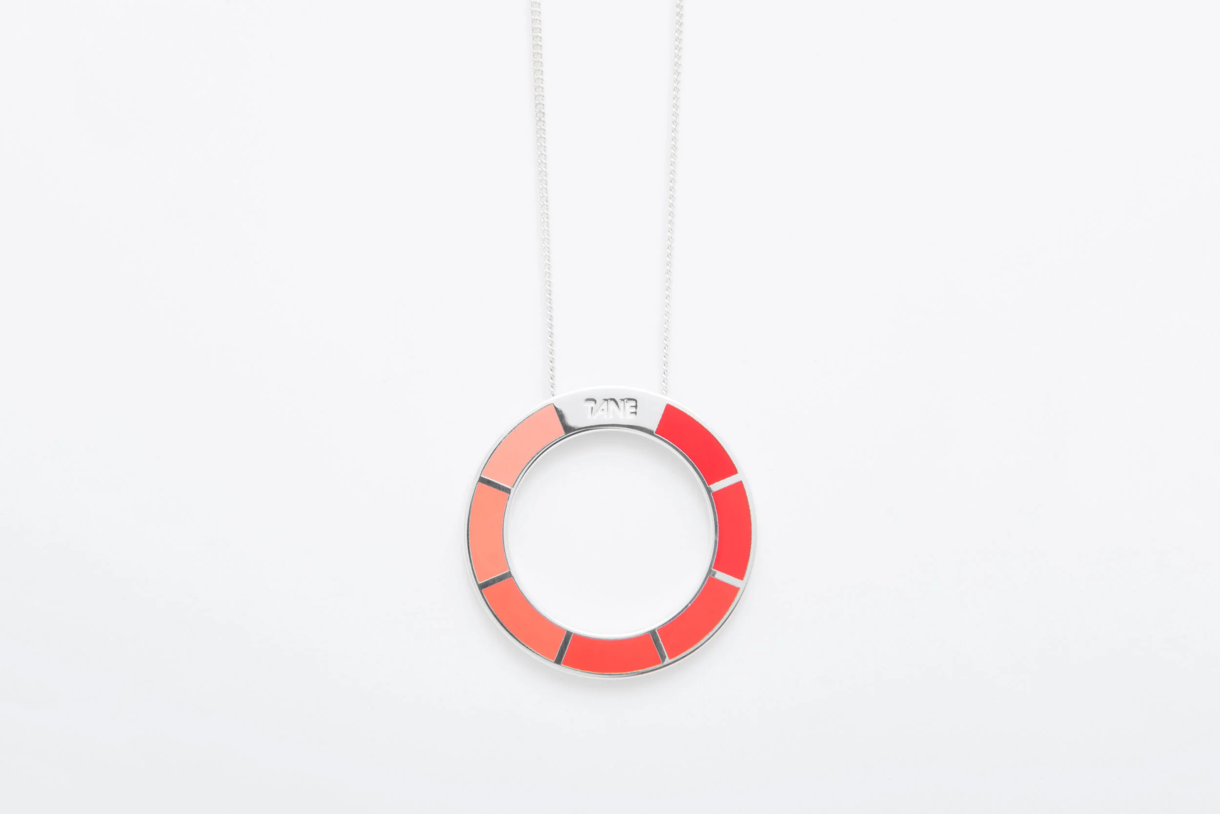   2018 / Client:    Tane    / Silver and ceramics / Project assistant: Lucas Elizondo   Tane + Pantone is a jewelry collection originated as a chromatic experimentation of color shades. Each family of pieces is conformed of earrings, bracelet, ring a