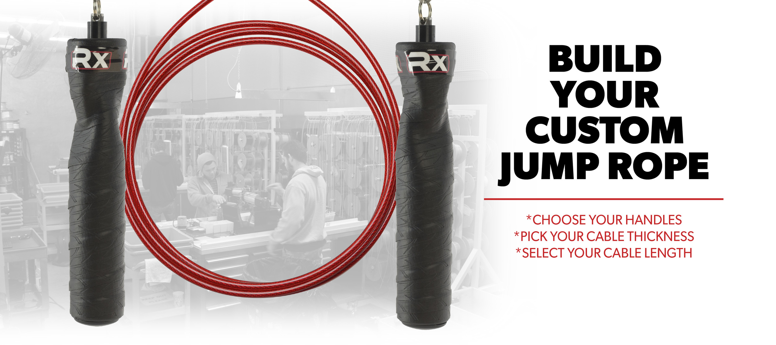 You really need to get a good personal speed rope. Why? Everyone's height is different. Having a rope that is the proper length is vital in minimizing jump rope frustration. These jump ropes are an expensive initial investment, but what I love about Life as RX is that you can customize colors to your taste, they will cut the rope for you when you order it, and as you improve, you can get thinner or replacement rope for only $10.