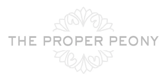 Proper Peony Logo