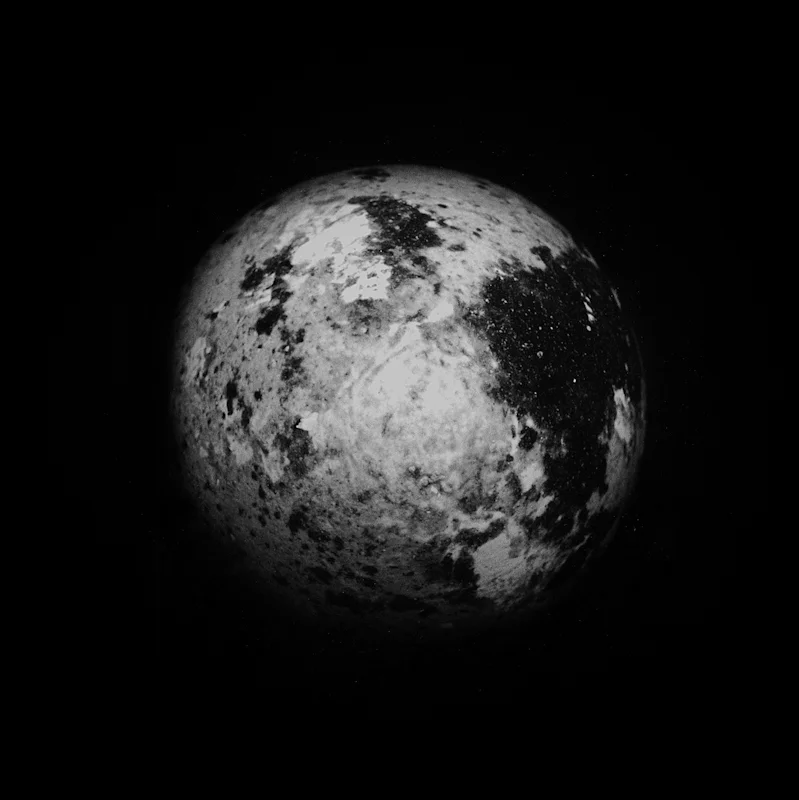  dark, dirt, 2000, gelatin silver print, 25x25 inch 