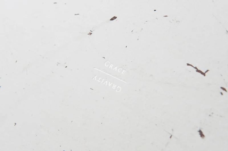 Grace and Gravity , 2013, 137pages, 26 x 35 cm, Datz Press, Limited edition