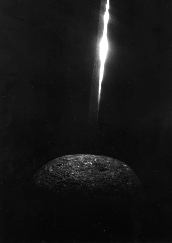  begining, 2000, gelatin silver print, 20x24 inch 