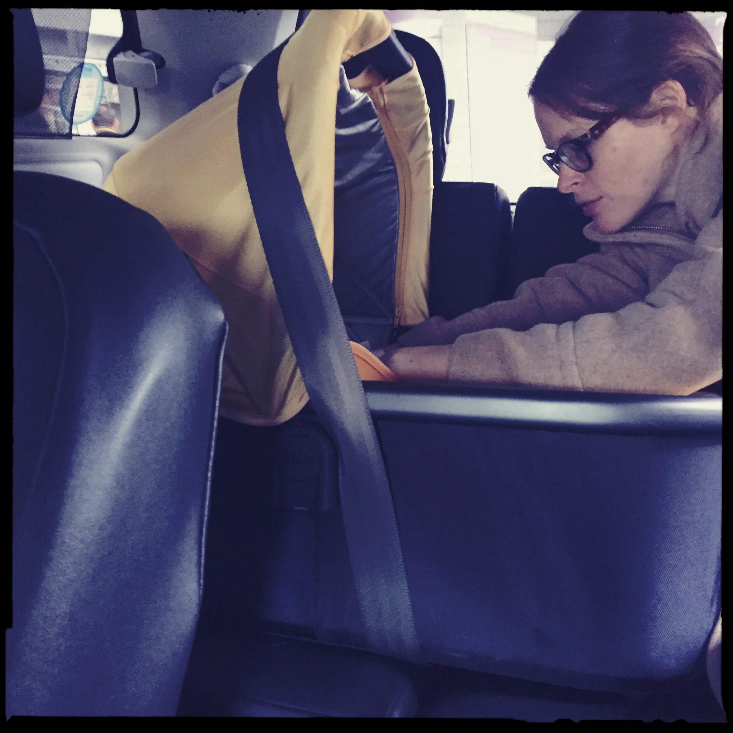 December 31, 2015. First time in a car