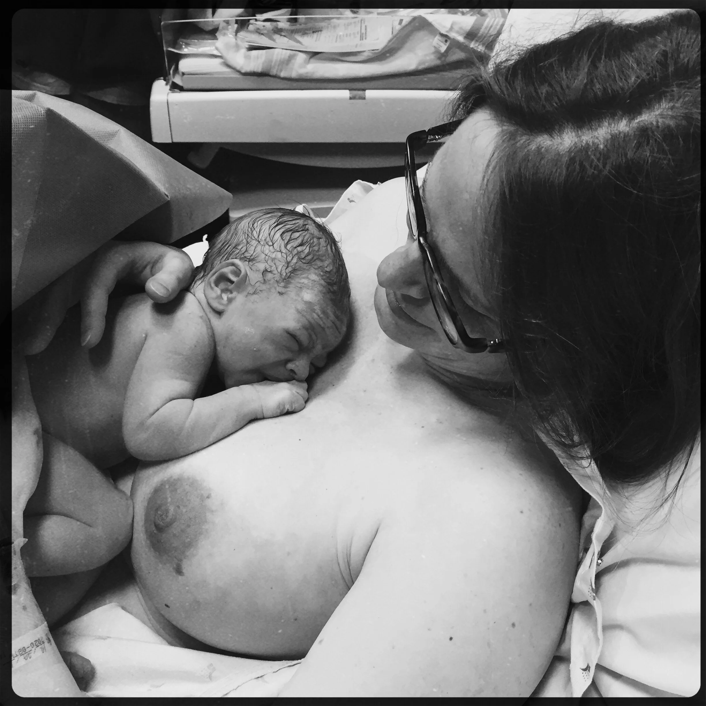 December 29, 2015 9:30pm. Marc turns 14 minutes old