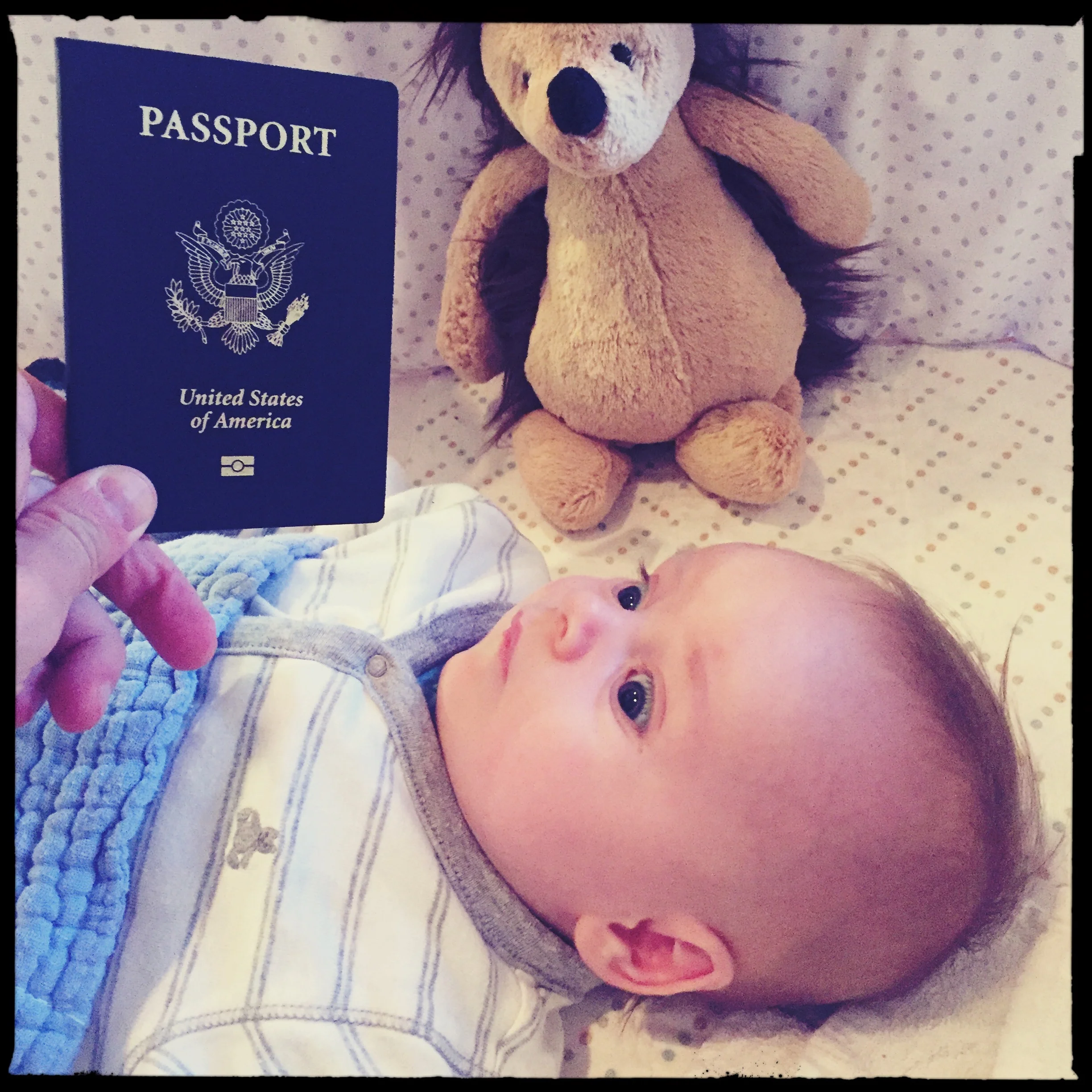 March 18, 2016. First passport