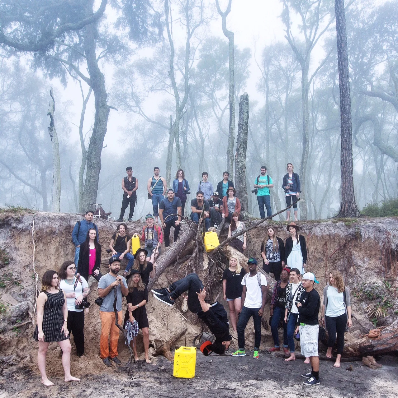 Attendees gather in support of charity: water at the Socality WWIM in Florida. 
