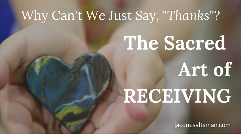 The Sacred Art of Receiving. 