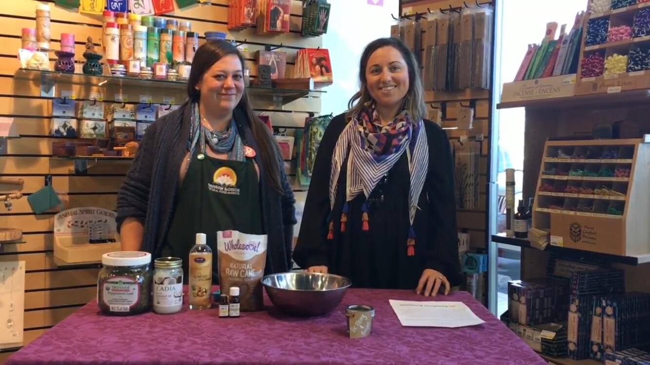 How to Make Your Own Sugar Scrub with Summer and Andrea