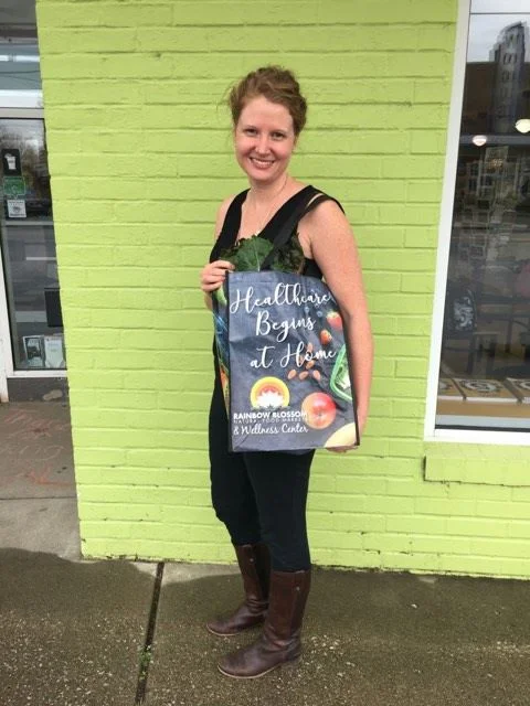 Carolyn Goes Shopping at Rainbow Blossom!