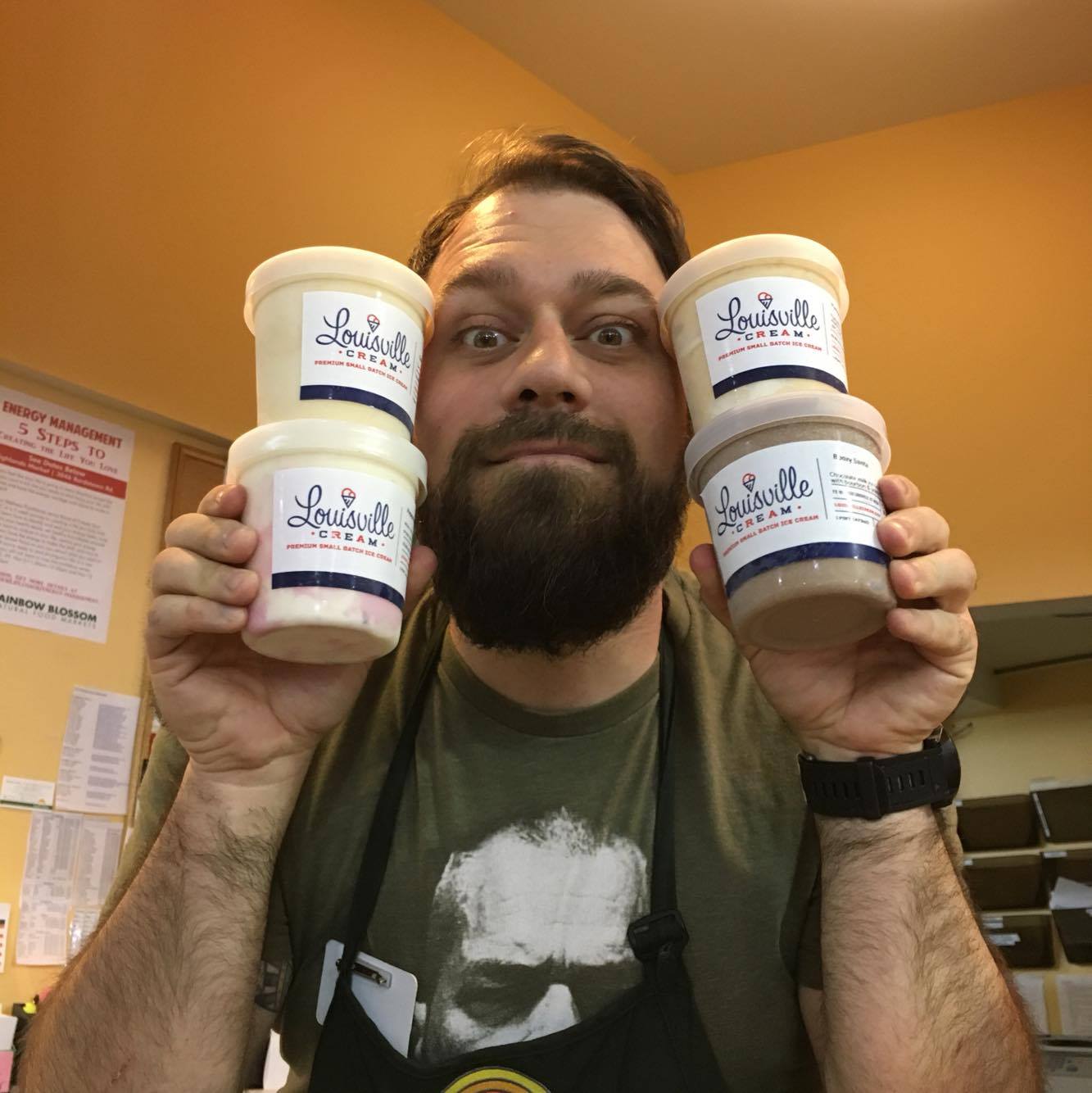 Marc loves Louisville Cream!
