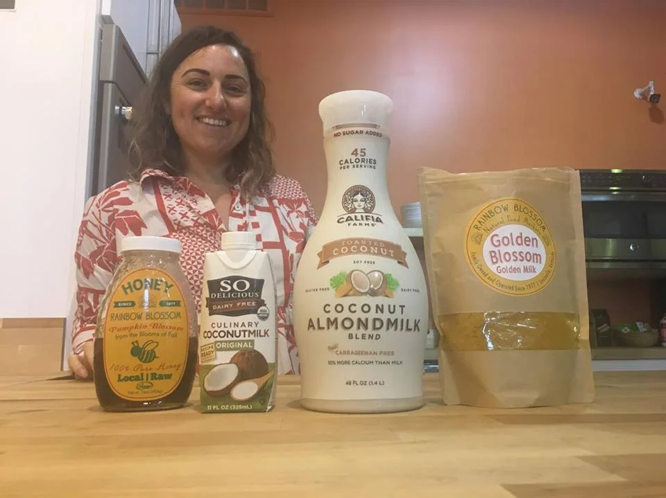 How to Make Golden Milk Popsicles with Summer