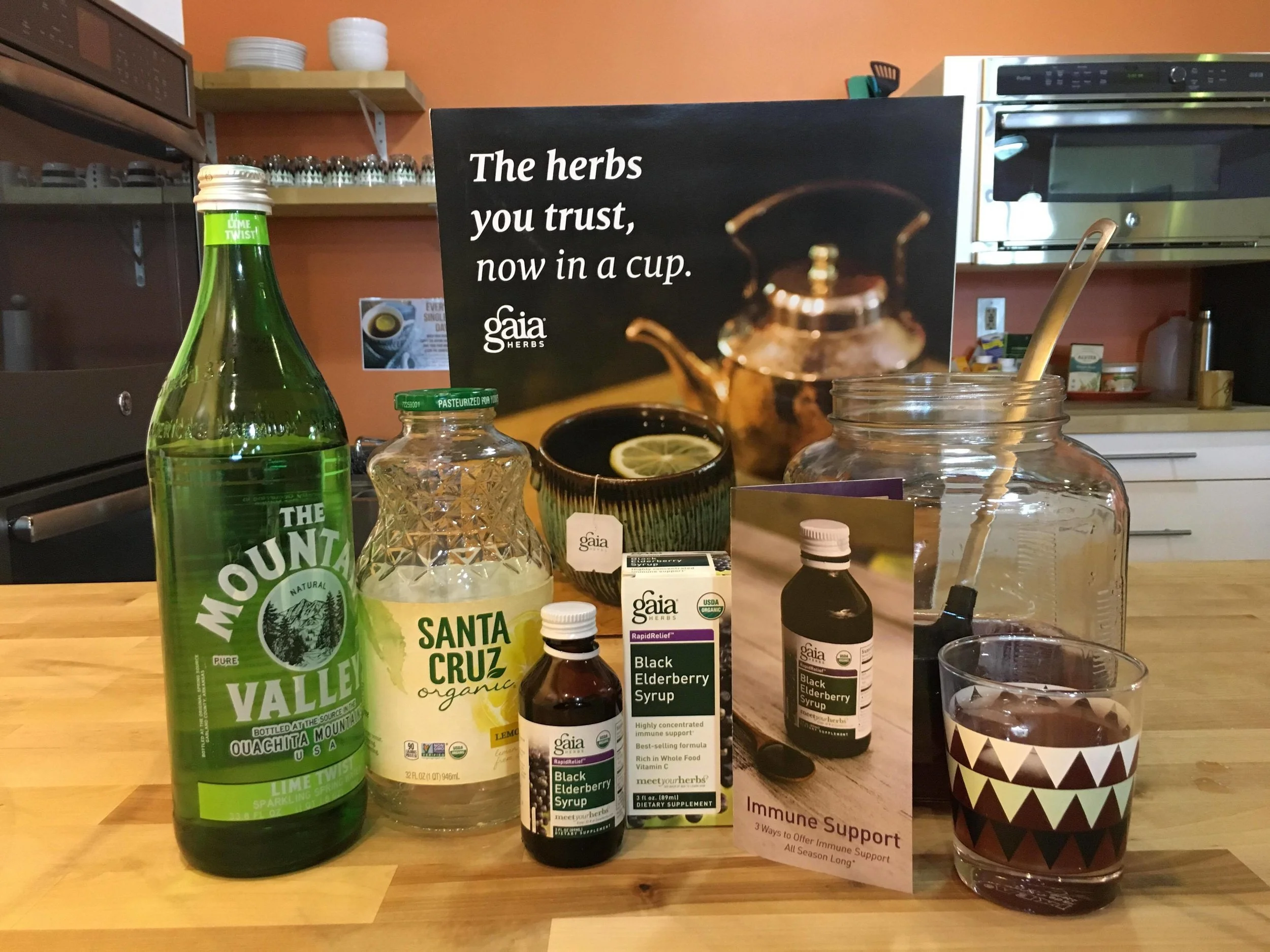 How to Make Elderberry Punch with Andrea