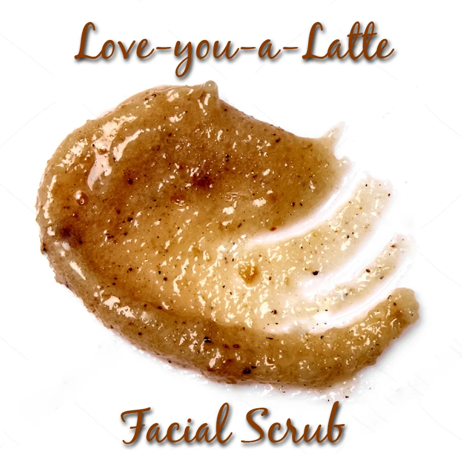 Love you a Latte Facial Scrub Recipe