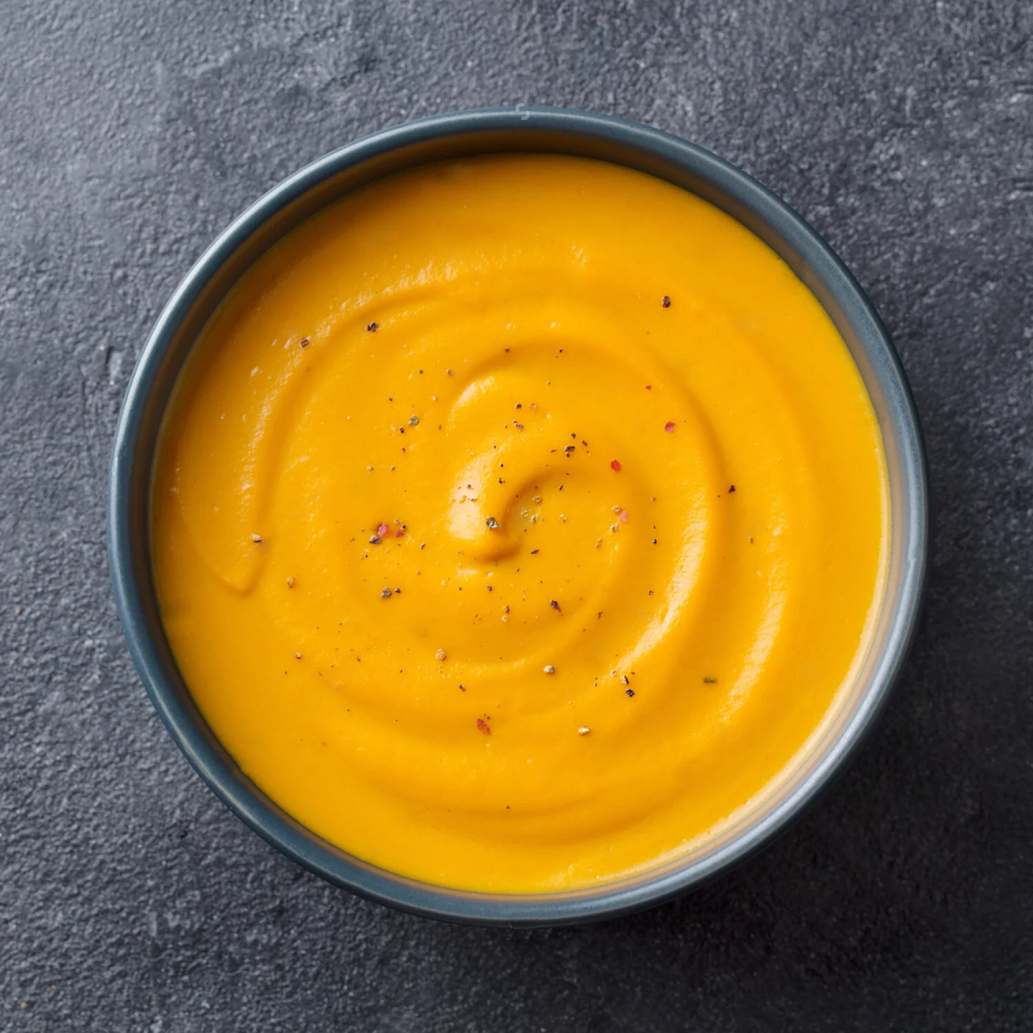 Roasted Acorn Squash Apple Soup