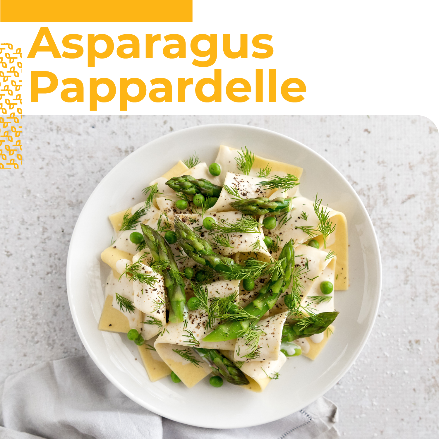 Asparagus Pappardelle 