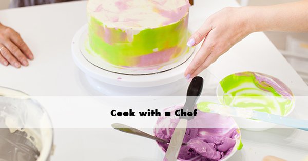 Cook with a Chef: In-Person Hands On Mother's Day Mini Cake Decorating Class Gluten-Free, Allergy-Friendly, Vegan