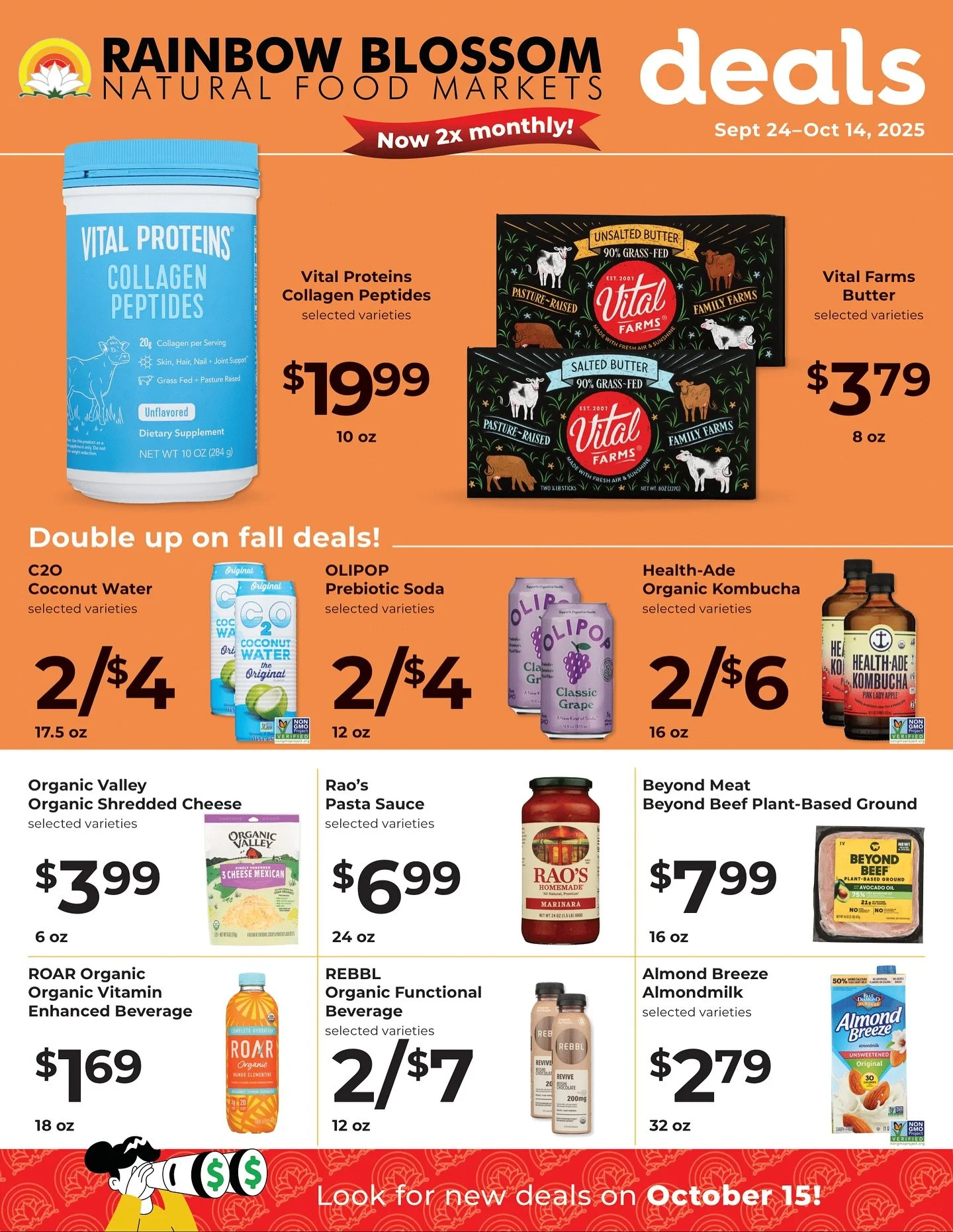 The new sales flyer is here! Great savings all in one place!

#shopsmall #buylocal #organic