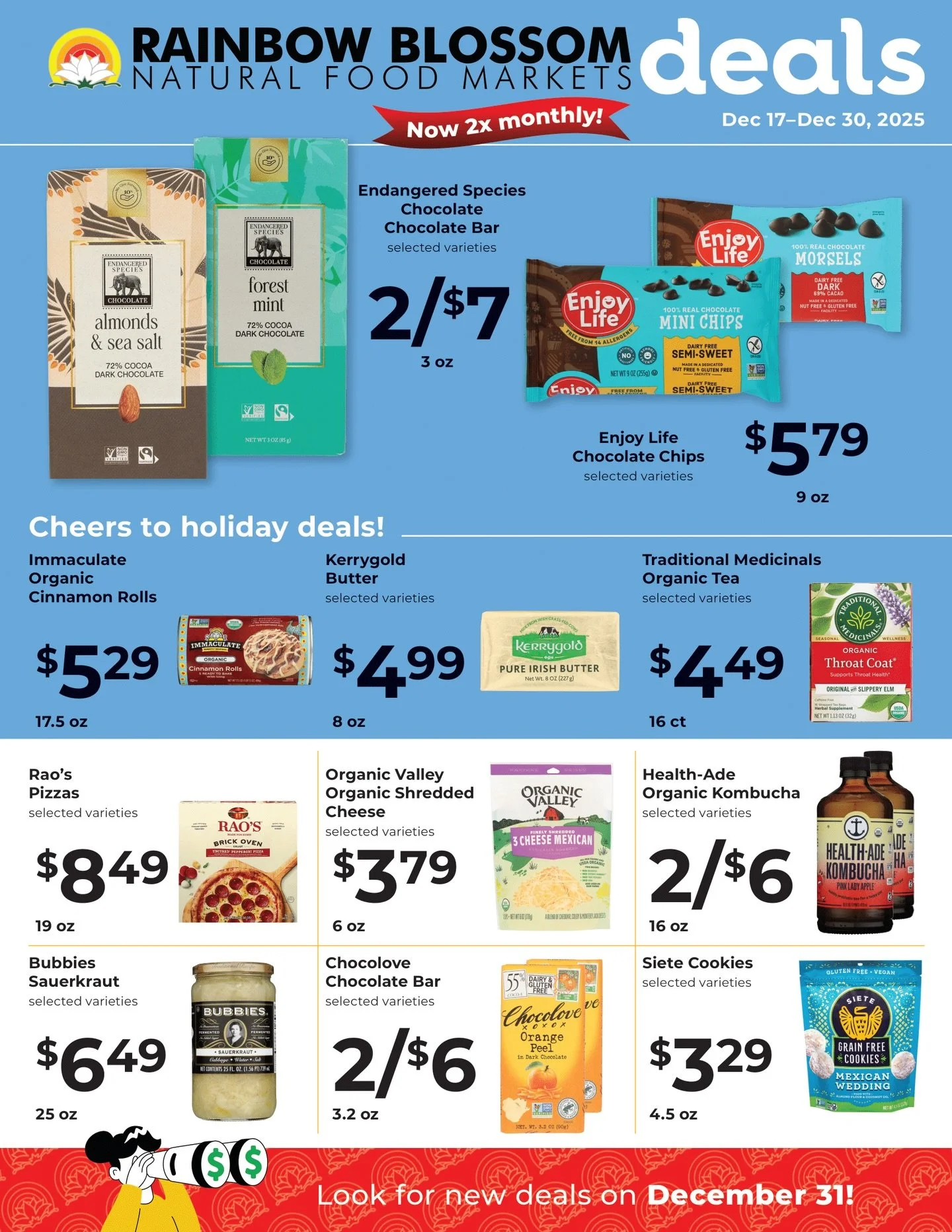Savings are in season! Our new sales flyer is out now with plenty of good deals to discover!

#shopsmall #buylocal #organic
