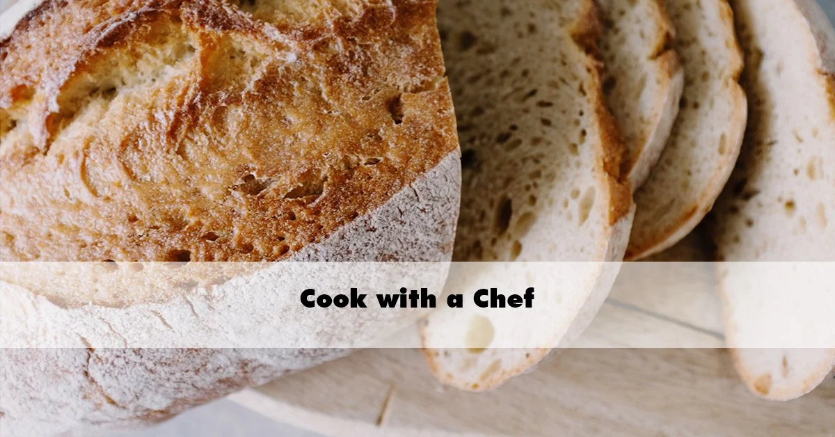 Cook with a Chef: In-Person Baking Class Sourdough Rustic Loaf Bread Gluten Free