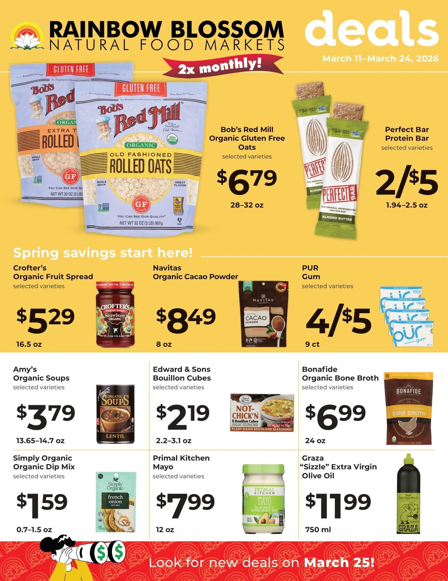 Stop in for excellent deals to stock up your pantry!

#organic #sales