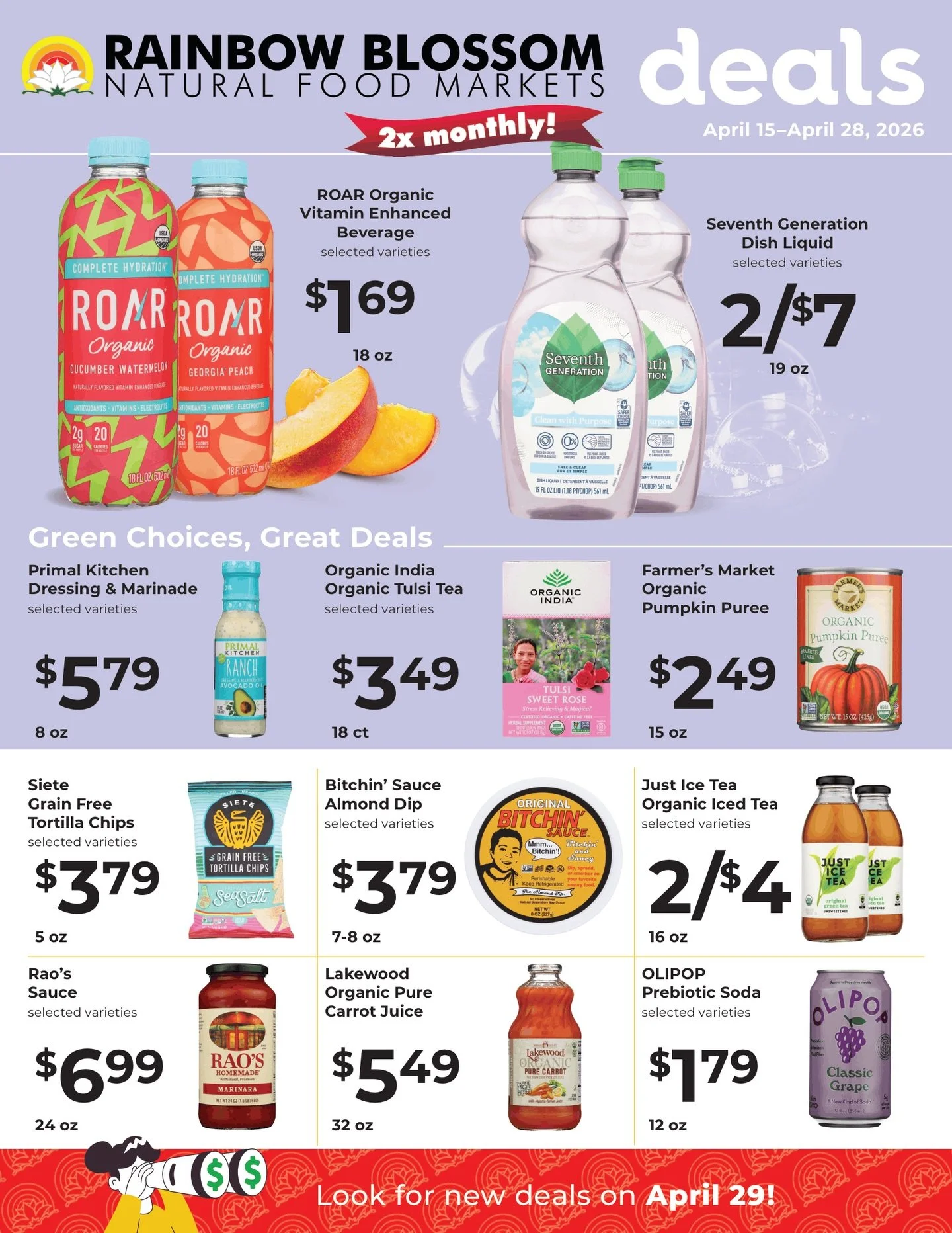 Our new sales flyer just dropped! Check it out and drop in for savings!

#organic #shopsmall #buylocal