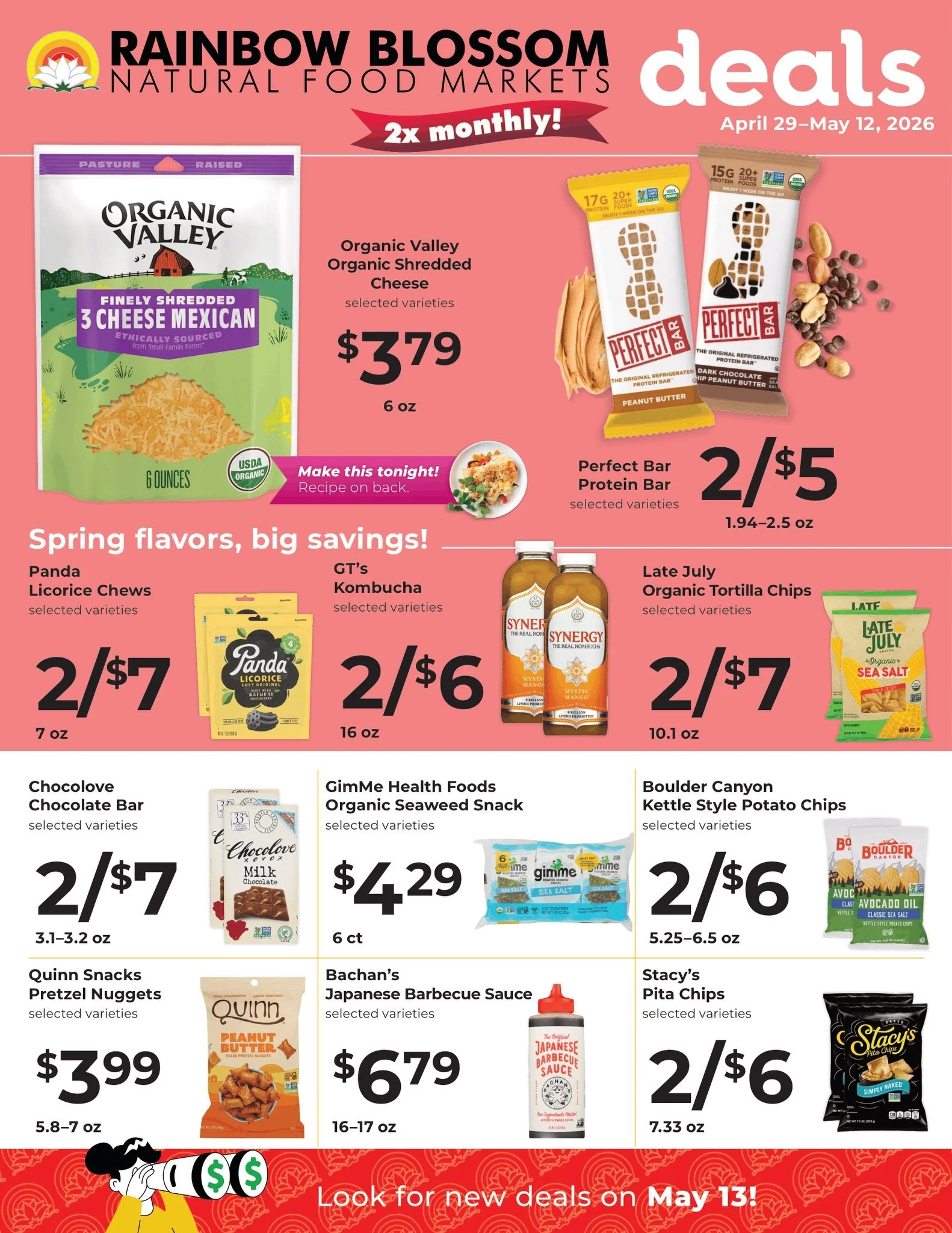 New sales flyer out now! Check out these deals!

#organic #shopsmall #buylocal