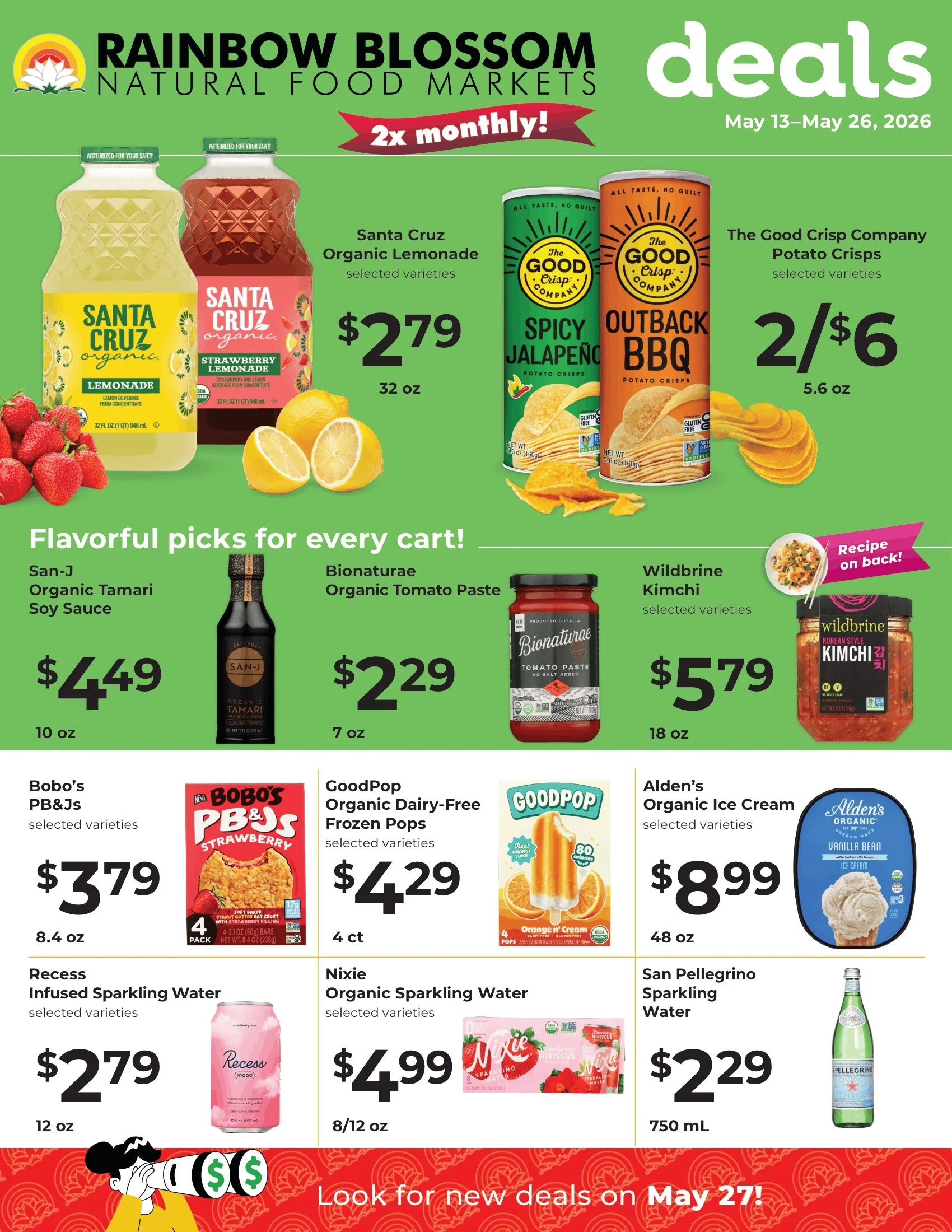 Our new sales flyer is up now! Check it out!

#savings #organic #local