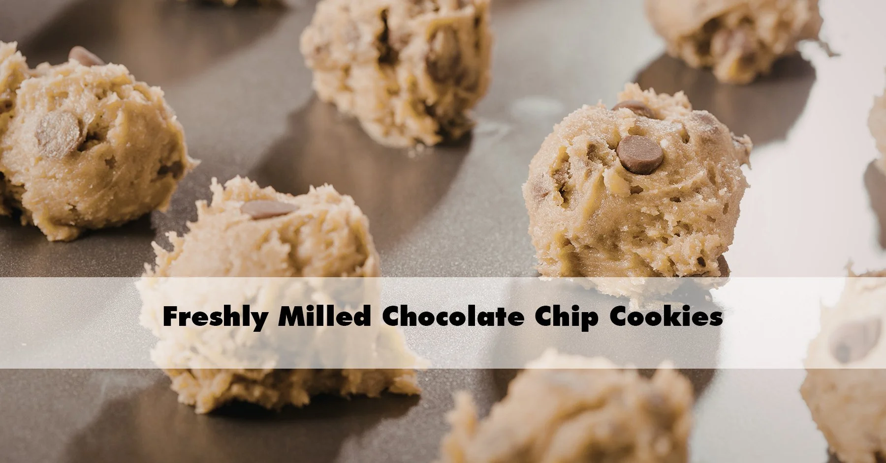 Freshly Milled Chocolate Chip Cookies 