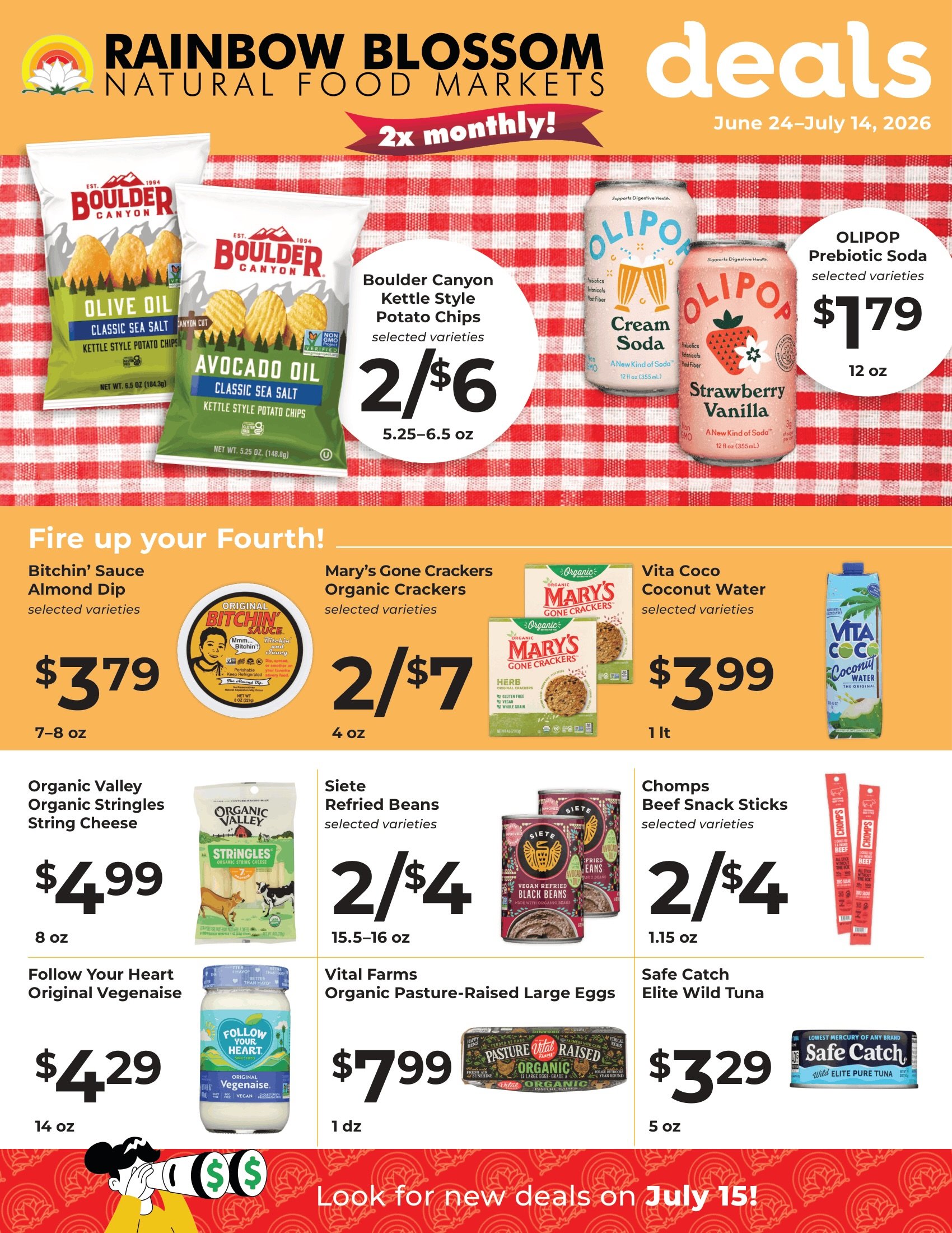 Can&rsquo;t miss these sales! Our new sales flyer is up and ready for you to stock up and save!