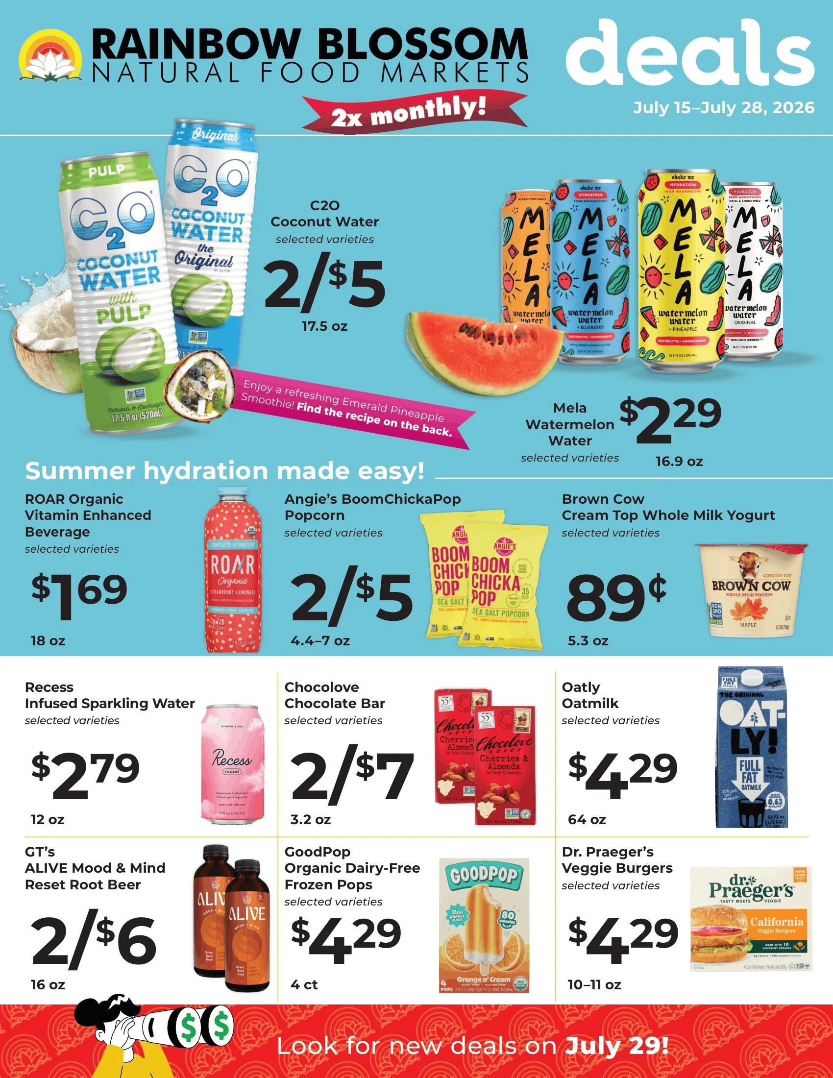 Our new sales flyer is here and full of summer savings!