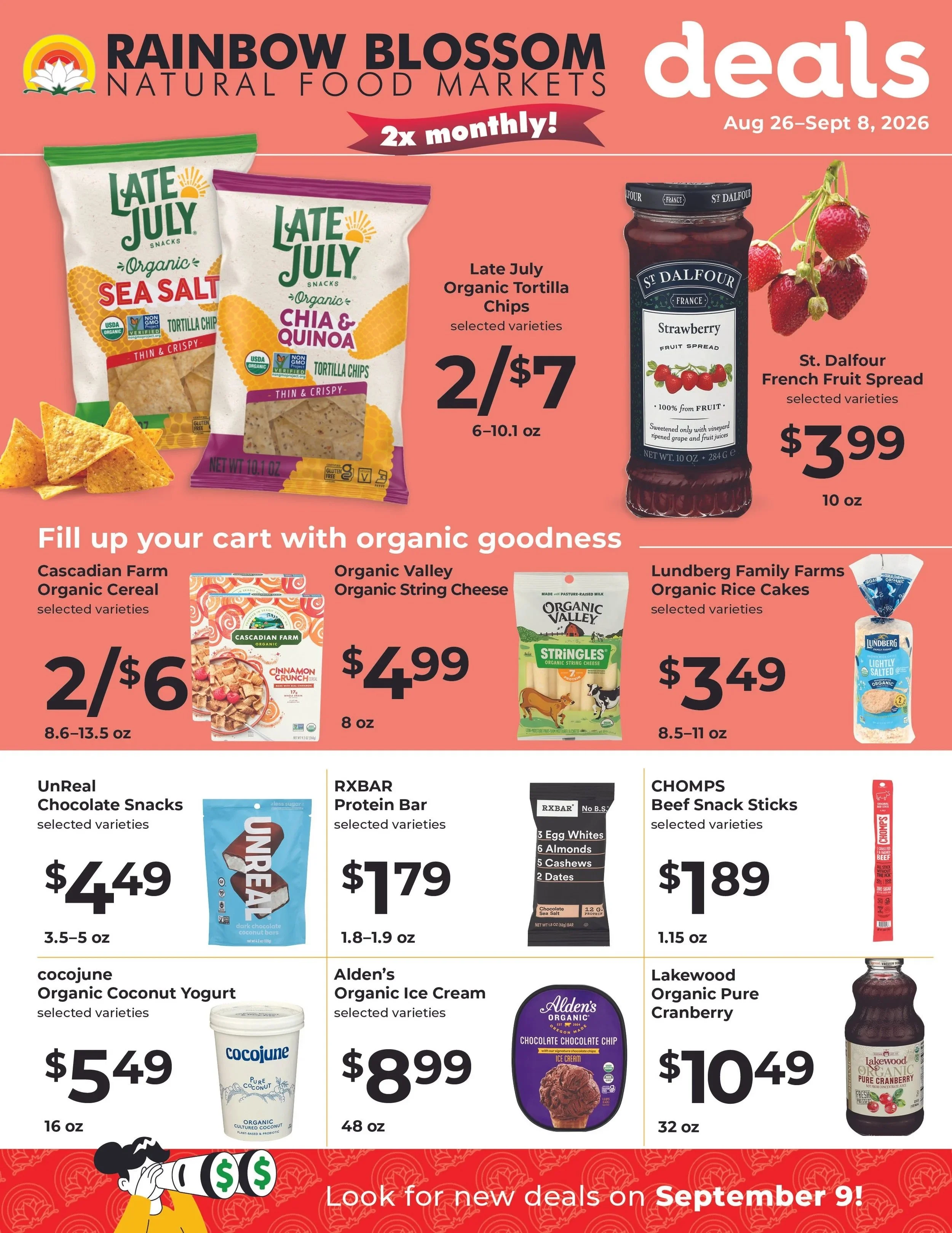 Our new sales flyer is up! Check out the deals!