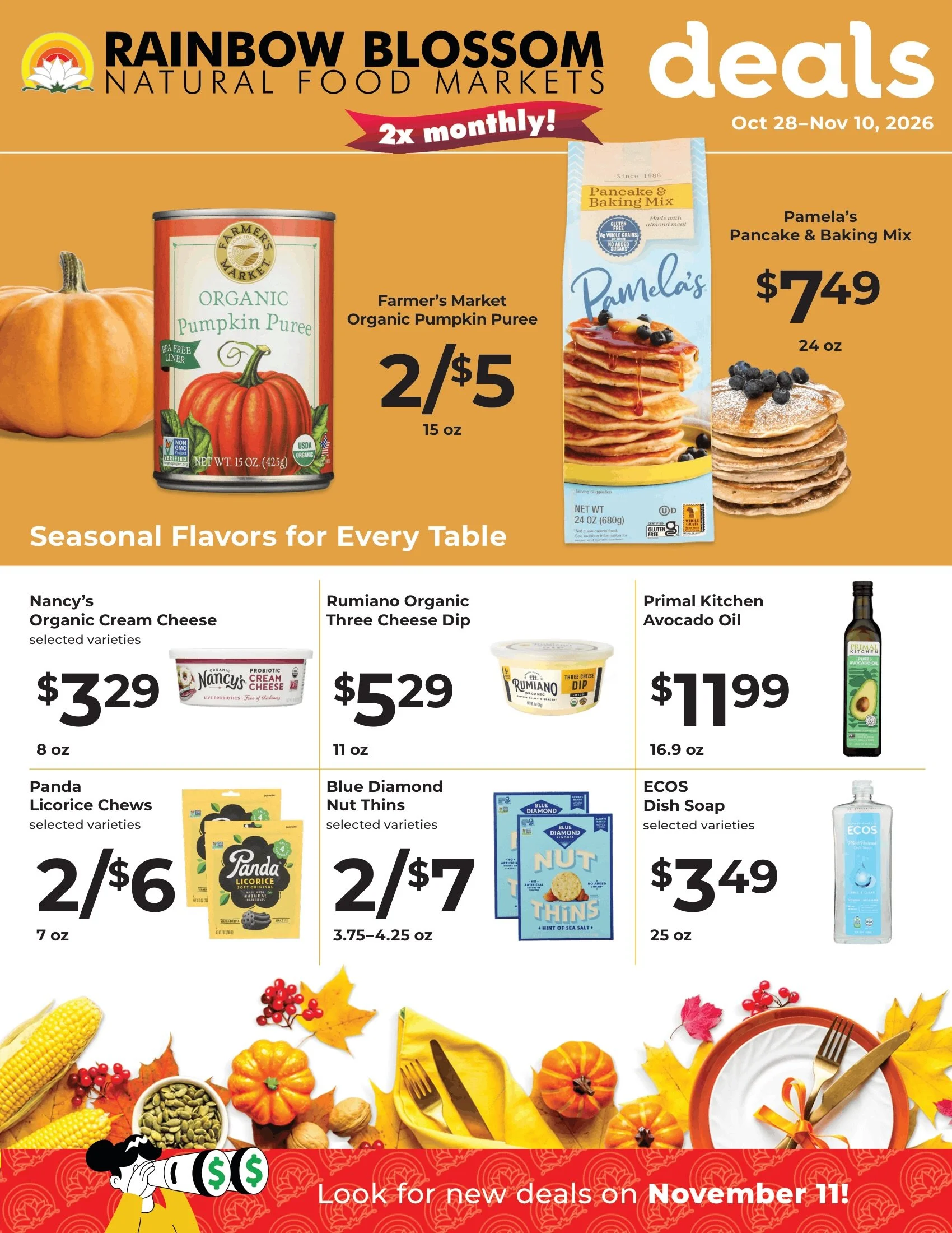 There&rsquo;s nothing spooky about these sales! 🎃

Shop the flyer and stop in!