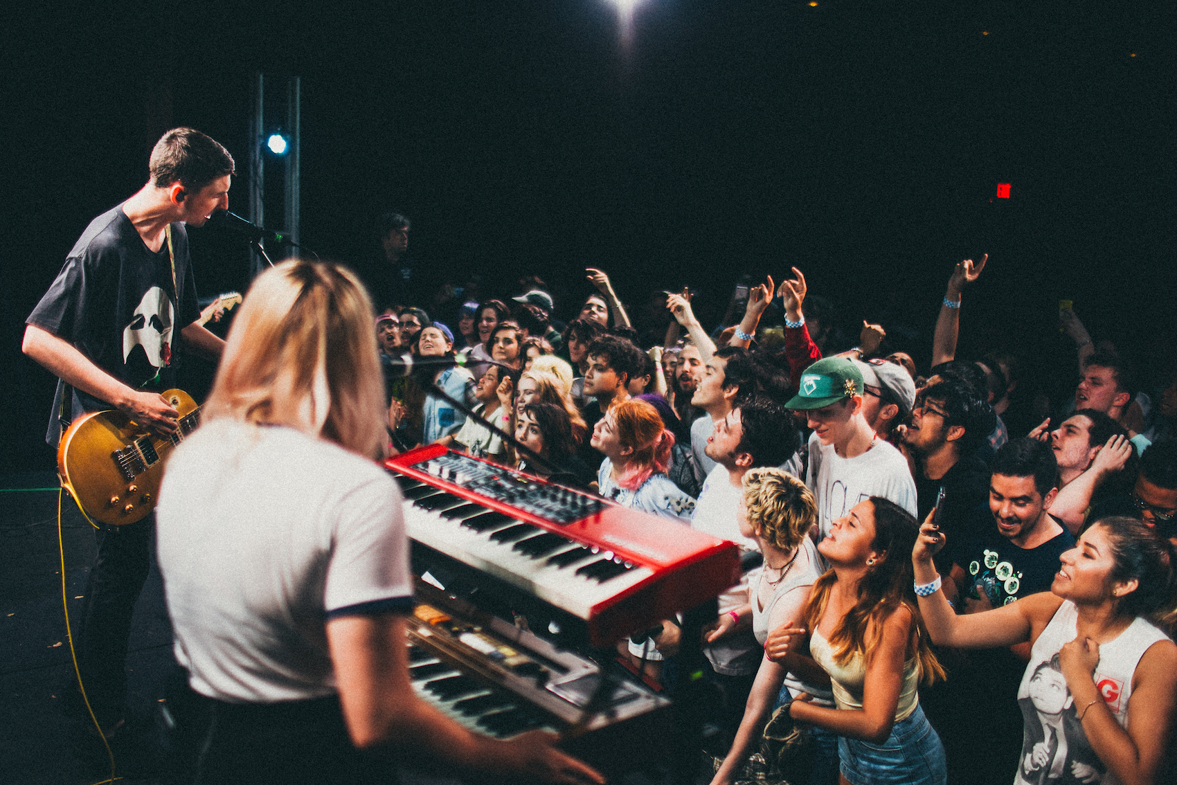 Tigers Jaw / Spin USA Tour - Lake Park, FL I’ve!! Been!! Dying!! To!! Shoot!! Tigers!! Jaw!! I discovered this band on Tumblr many years ago and I was obsessed with photos every photographer would snap of this band. Seeing them perform was also a first for me and overall it was a special show. Not much else to it. x
