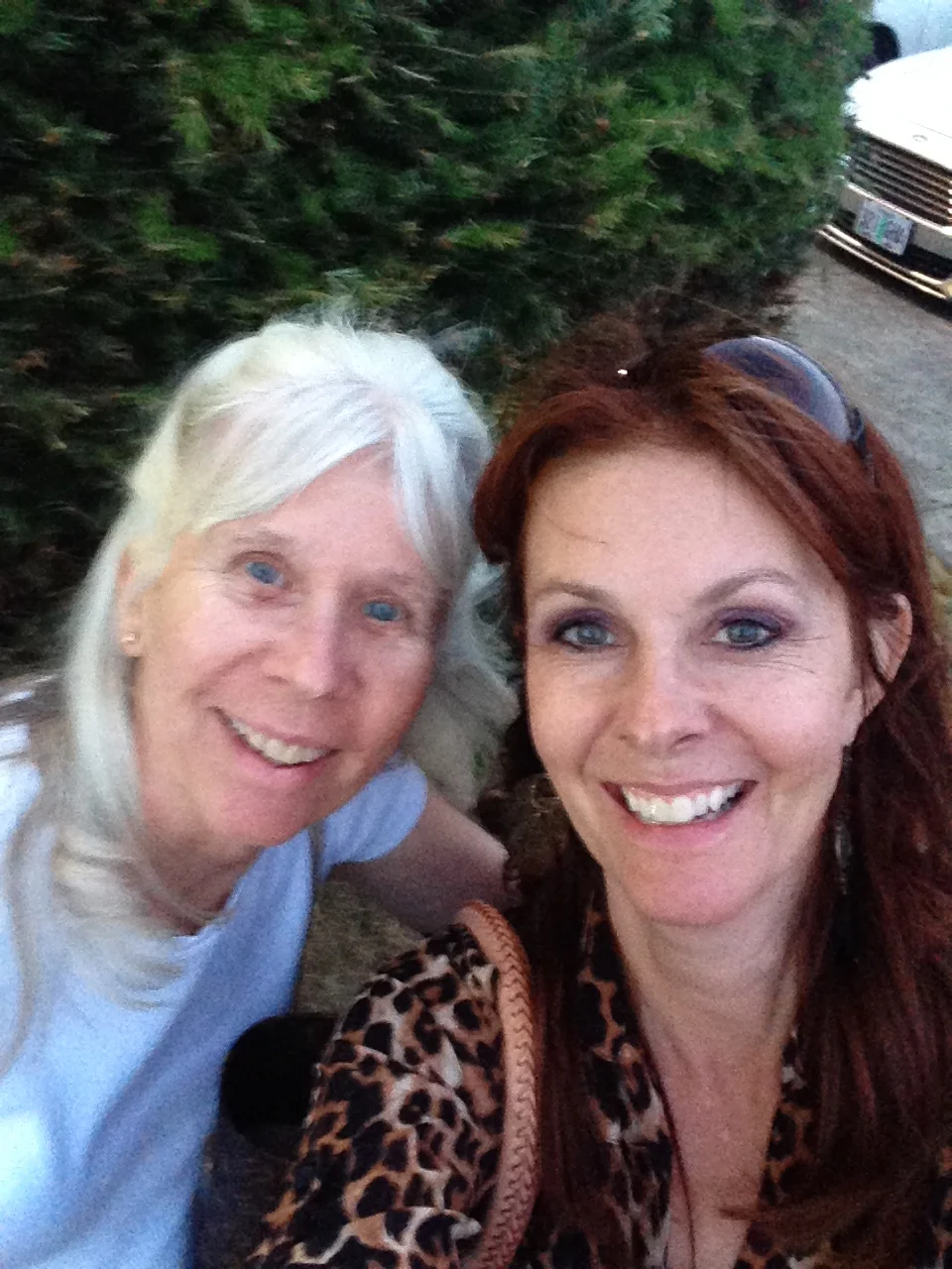 My sister went to a medium