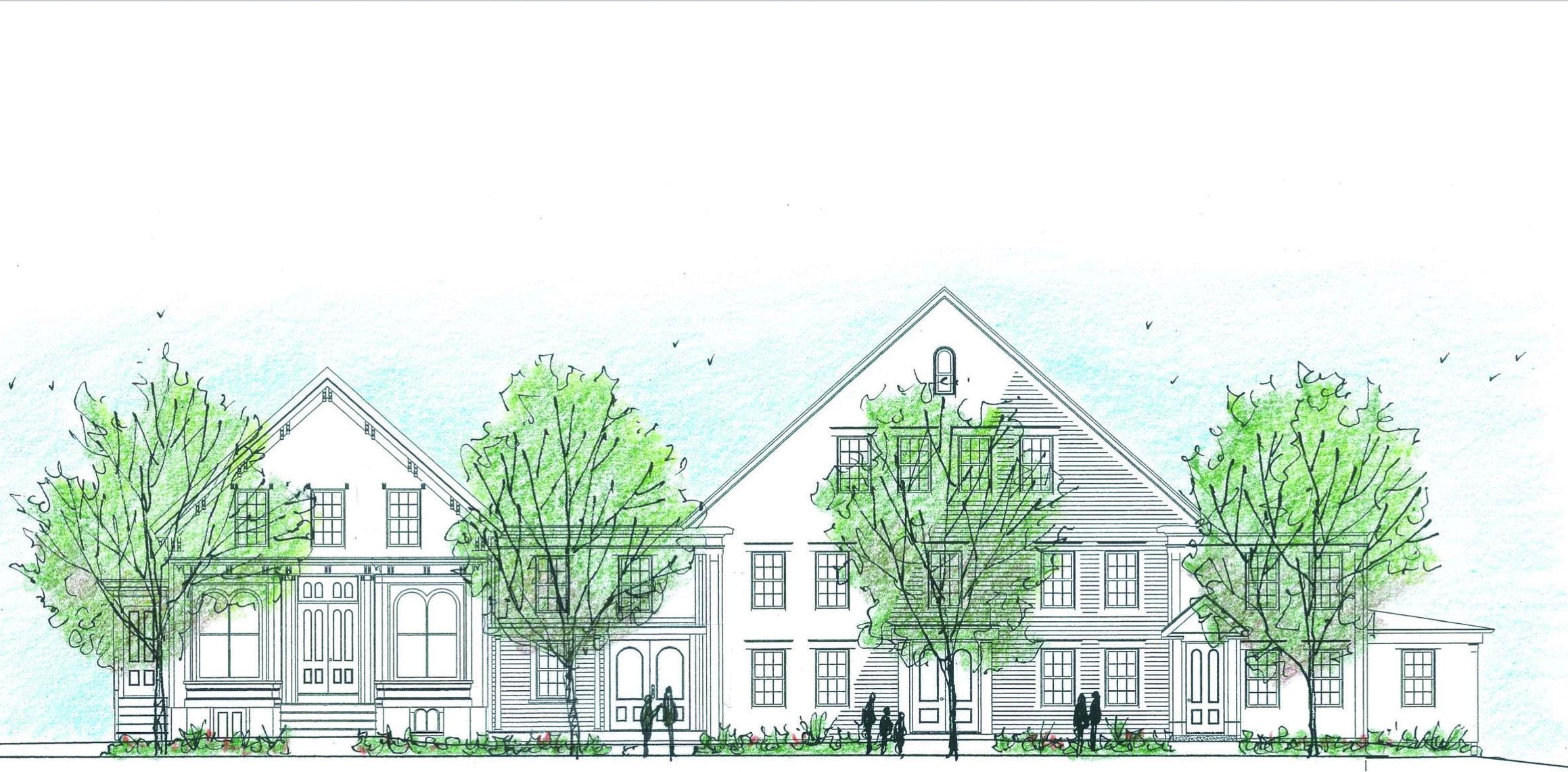 Conceptual site plan, Martha Lyon Landscape Architecture, LLC, 2015
