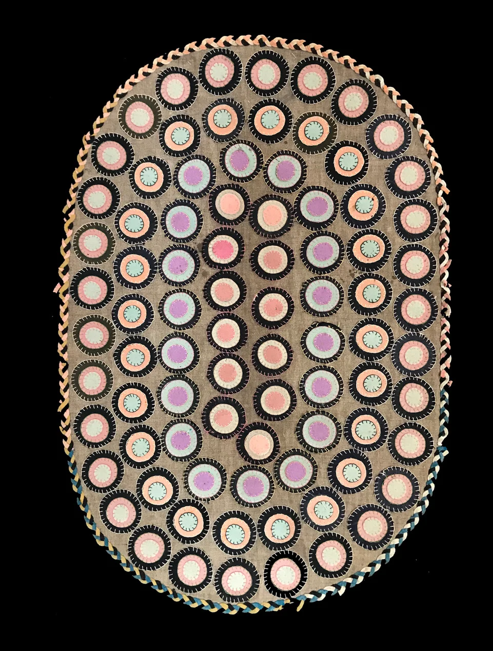 Penny Rug Donated by Florence Rich in 1979