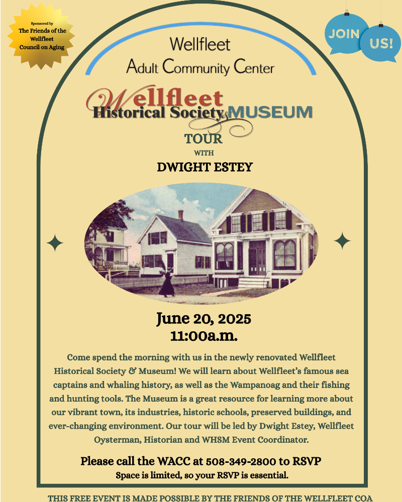 Council On Aging: "WHS&M Tour with Dwight Estey"