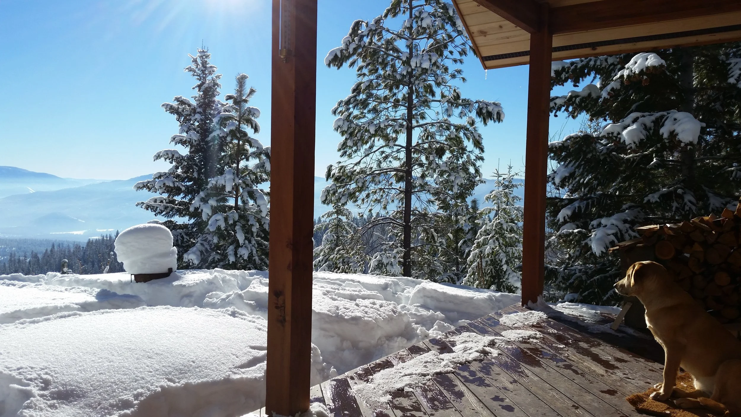 porch with a view