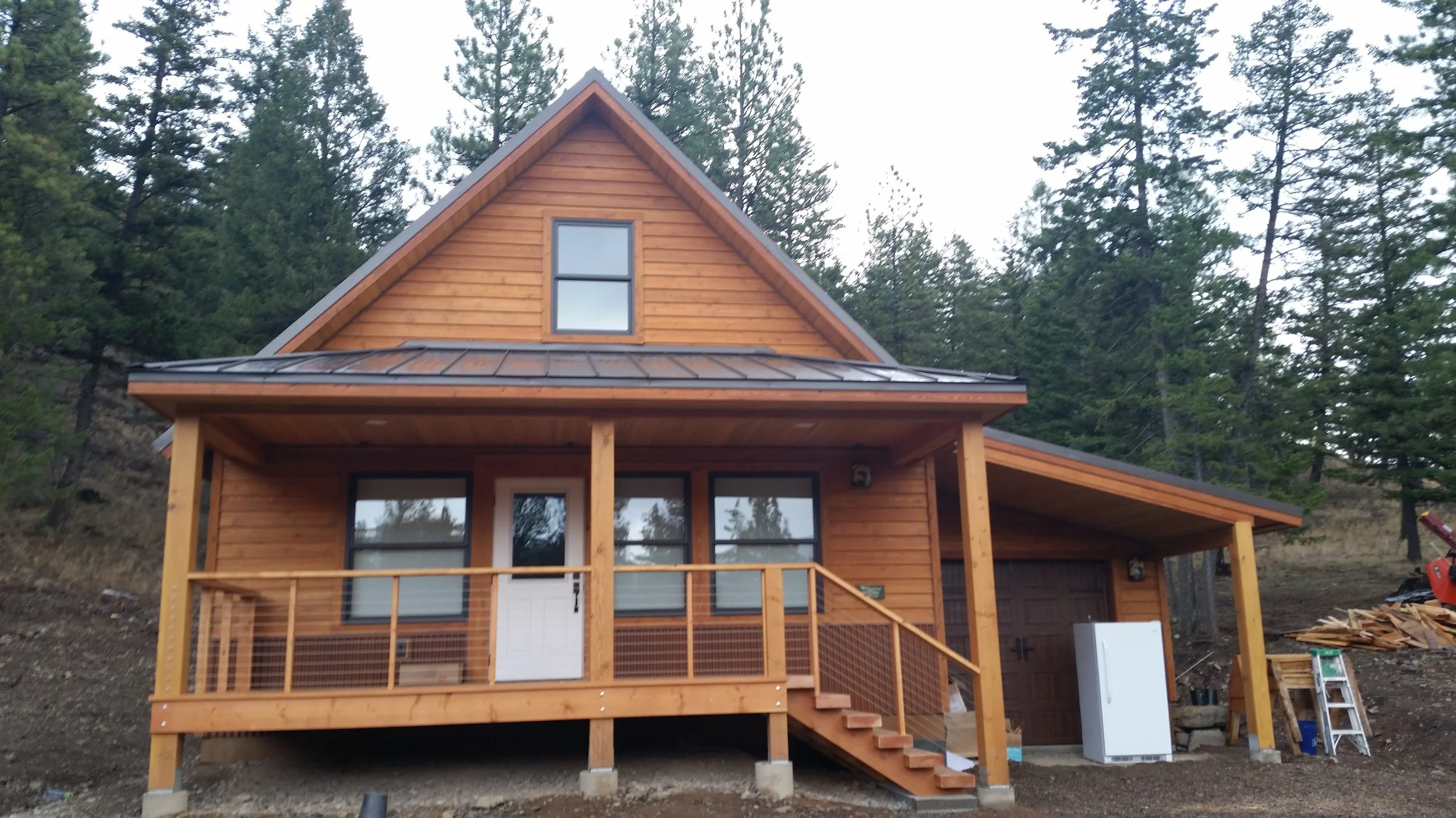 little cabin in the woods- finished