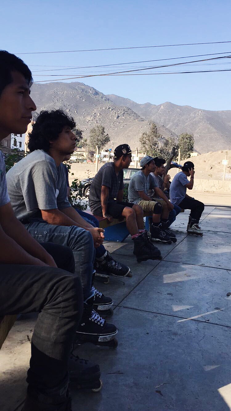 My peruvian blader homies. 