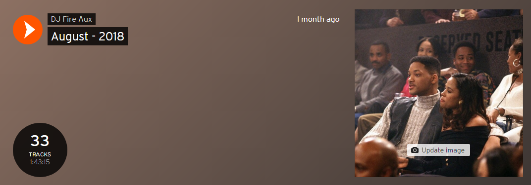 Playlist - August 2018