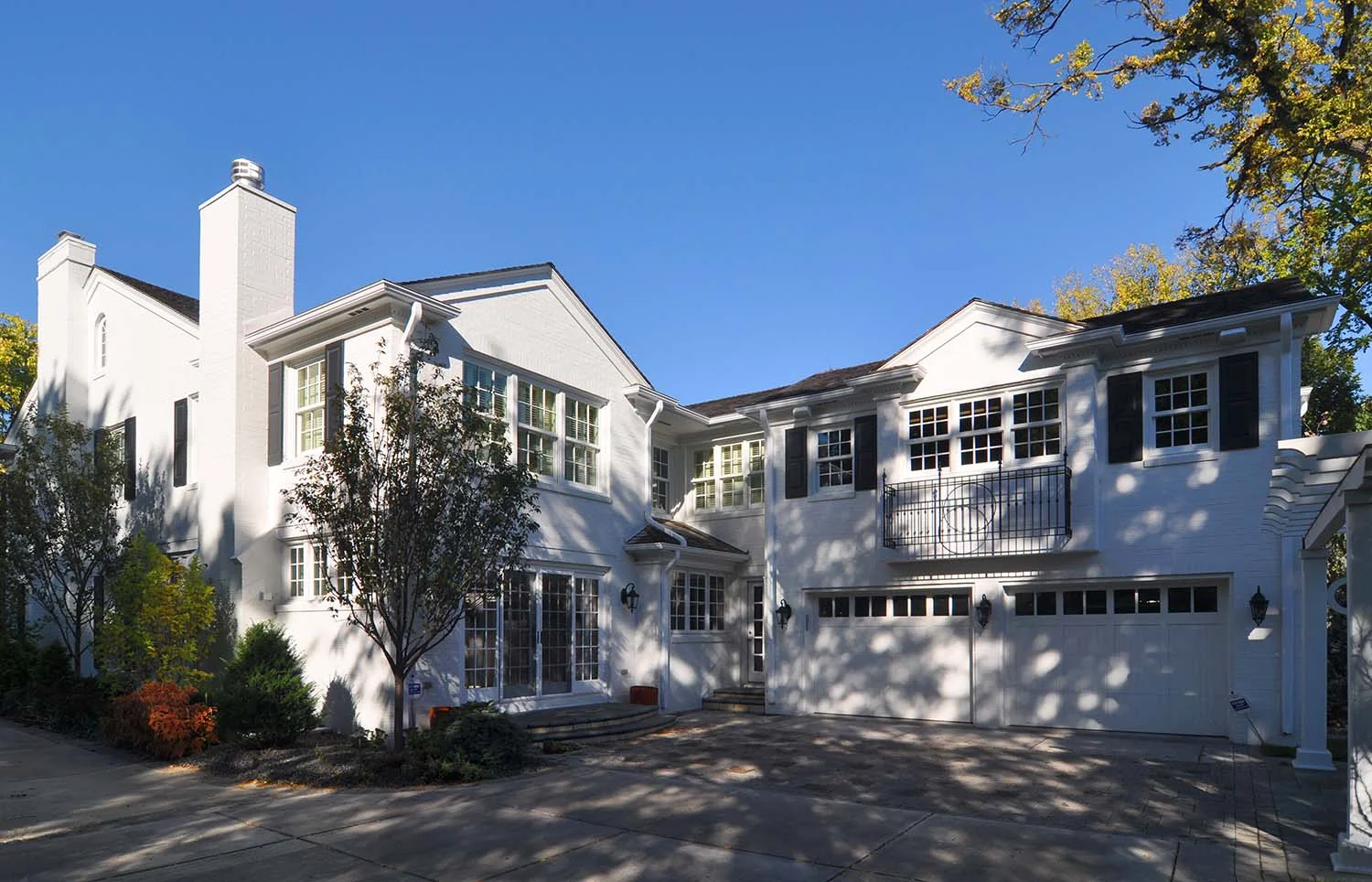 Large addition and remodeling to a classic brick home in Edina.