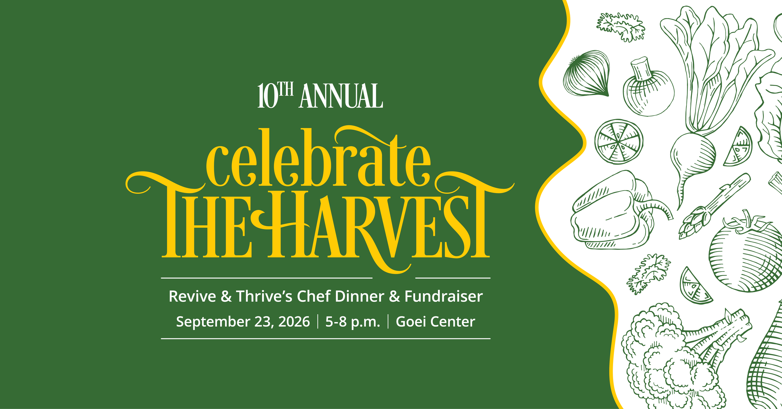 Celebrate the Harvest Chef Dinner &amp; Fundraiser