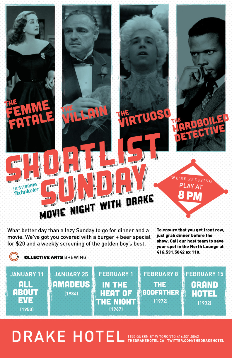 Shortlist Sundays Poster