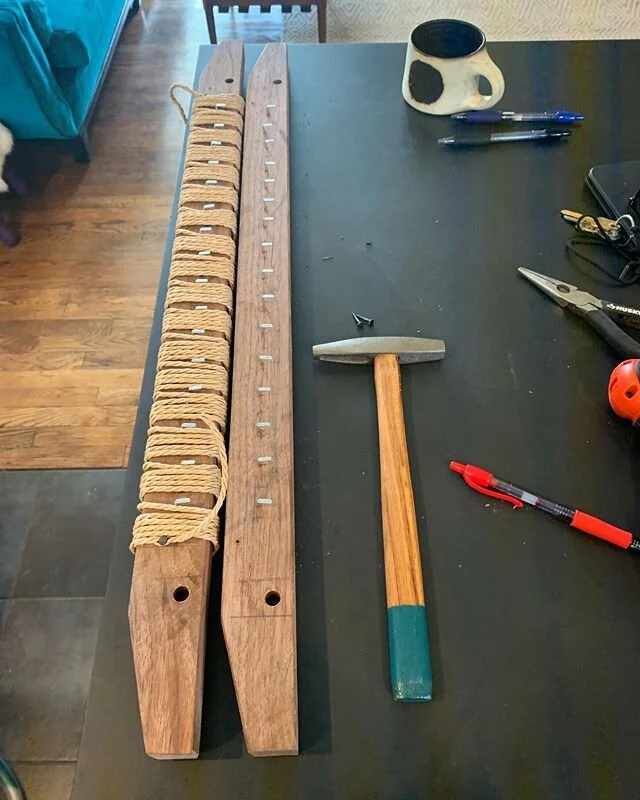 Personal homeschooling. #danishcordbench #handtools #usewhatyouhave #womeninwoodworking