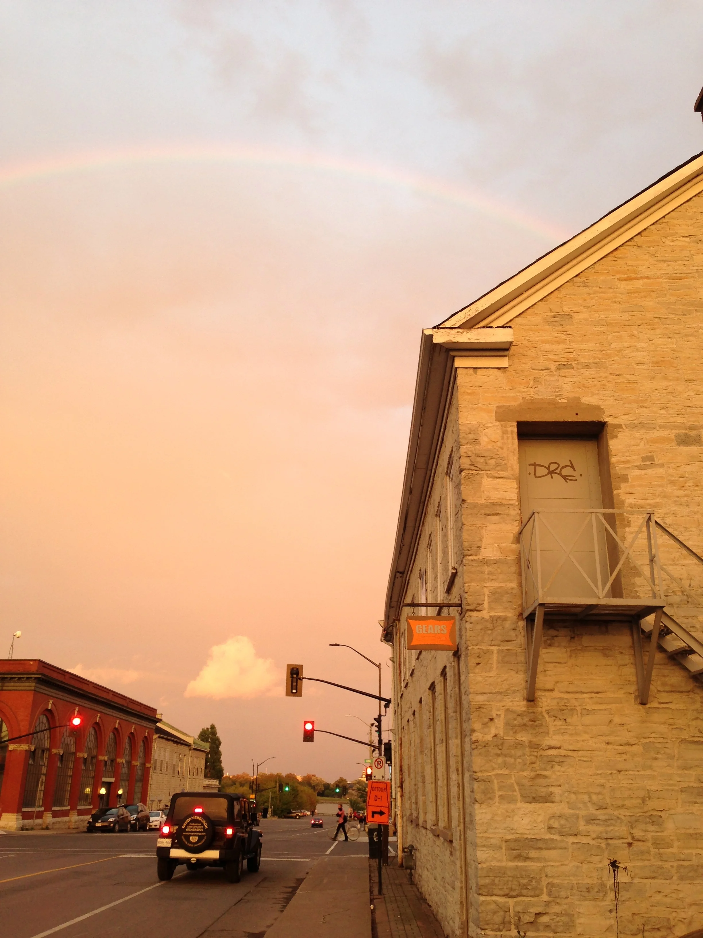 Just look for the rainbow