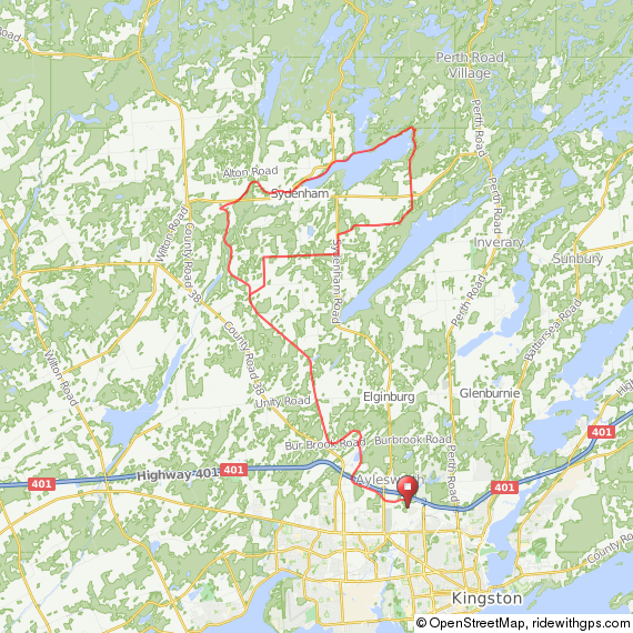 65km K&P Trail w_ Loop to East End of Sydenham Lake.png