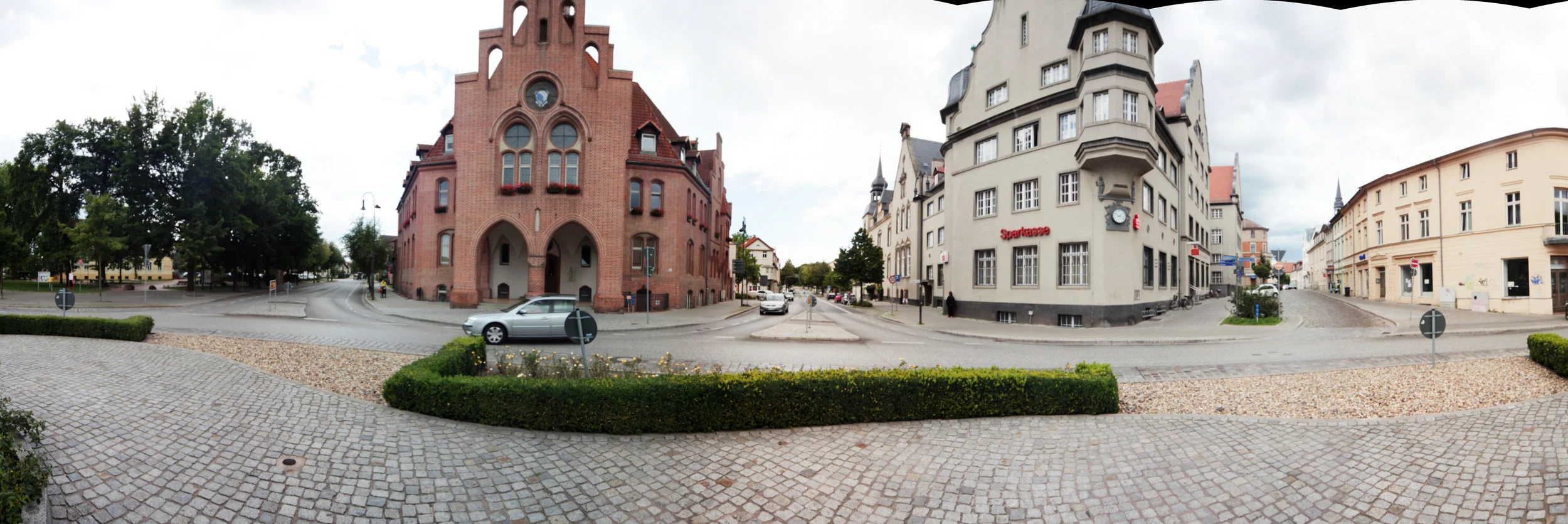 Das Rathaus in Nauen